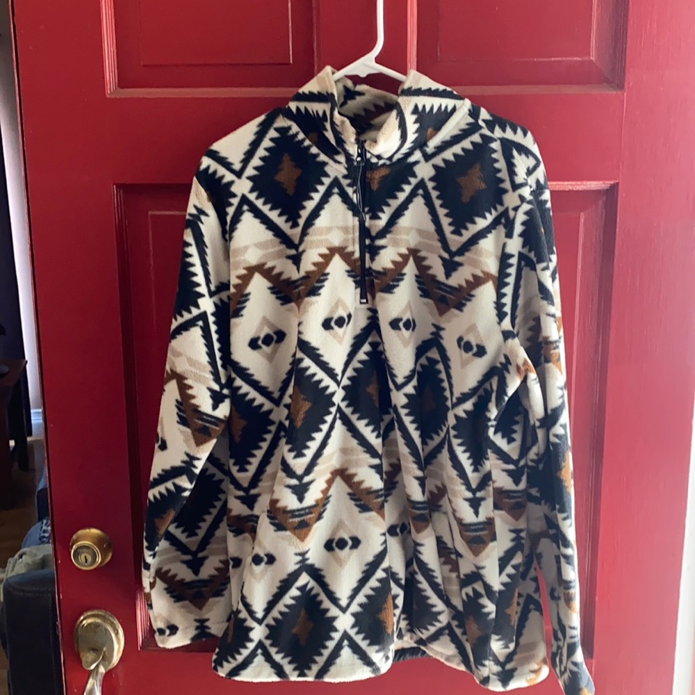 PacSun quarter zip pullover size large